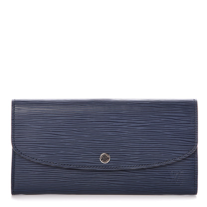 Louis Vuitton Epi Emilie Wallet Indigo 1 of 8