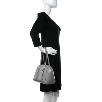 Givenchy Box Calfskin Mini Lock Antigona Grey 2 of 10