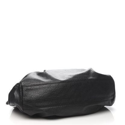 Gucci Guccissima Large Sukey Tote Black 4 of 16