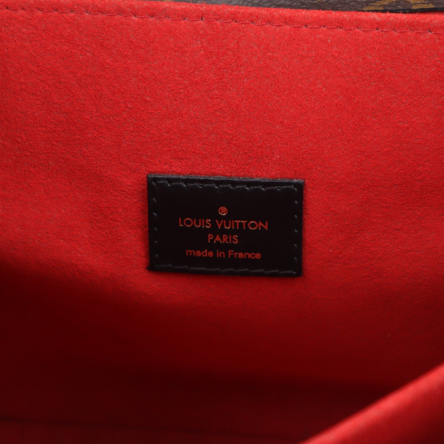 Louis Vuitton Monogram Braided Pochette Metis Coquelicot 6 of 10