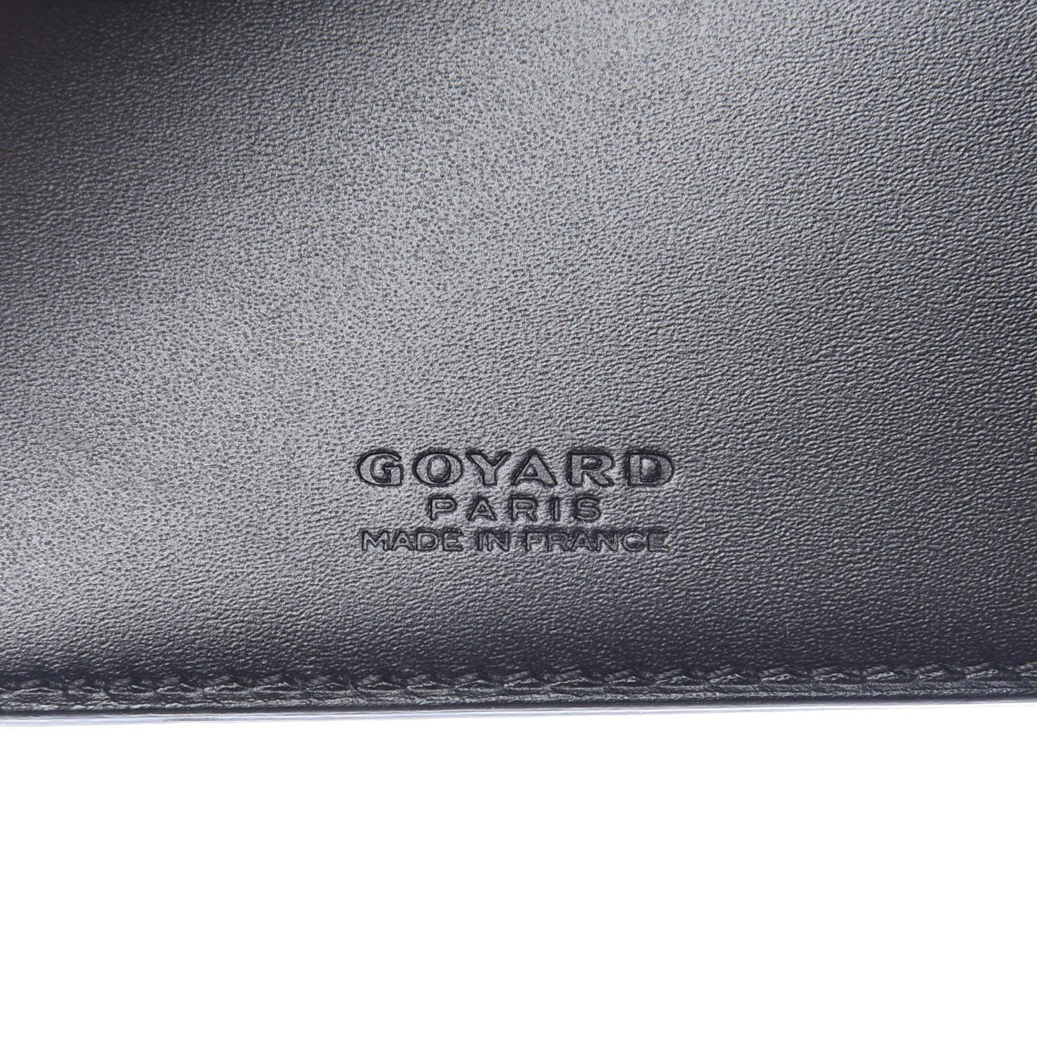 Goyard Goyardine Bi-Fold Victoire PM Wallet Black 6 of 8