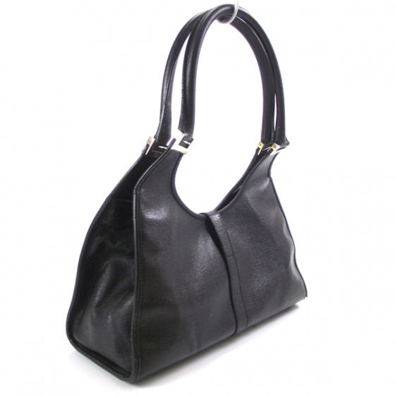 Gucci Leather Medium Bardot Black 3 of 11
