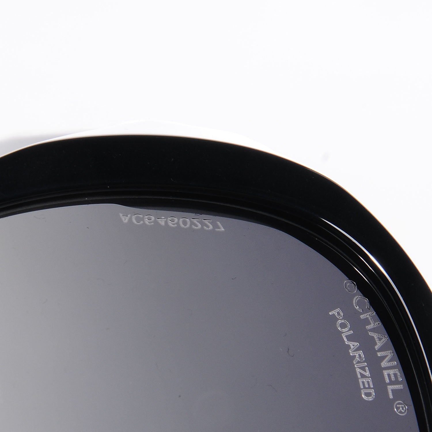Chanel Acetate Polarized CC Round Sunglasses 5285 Black 5 of 5