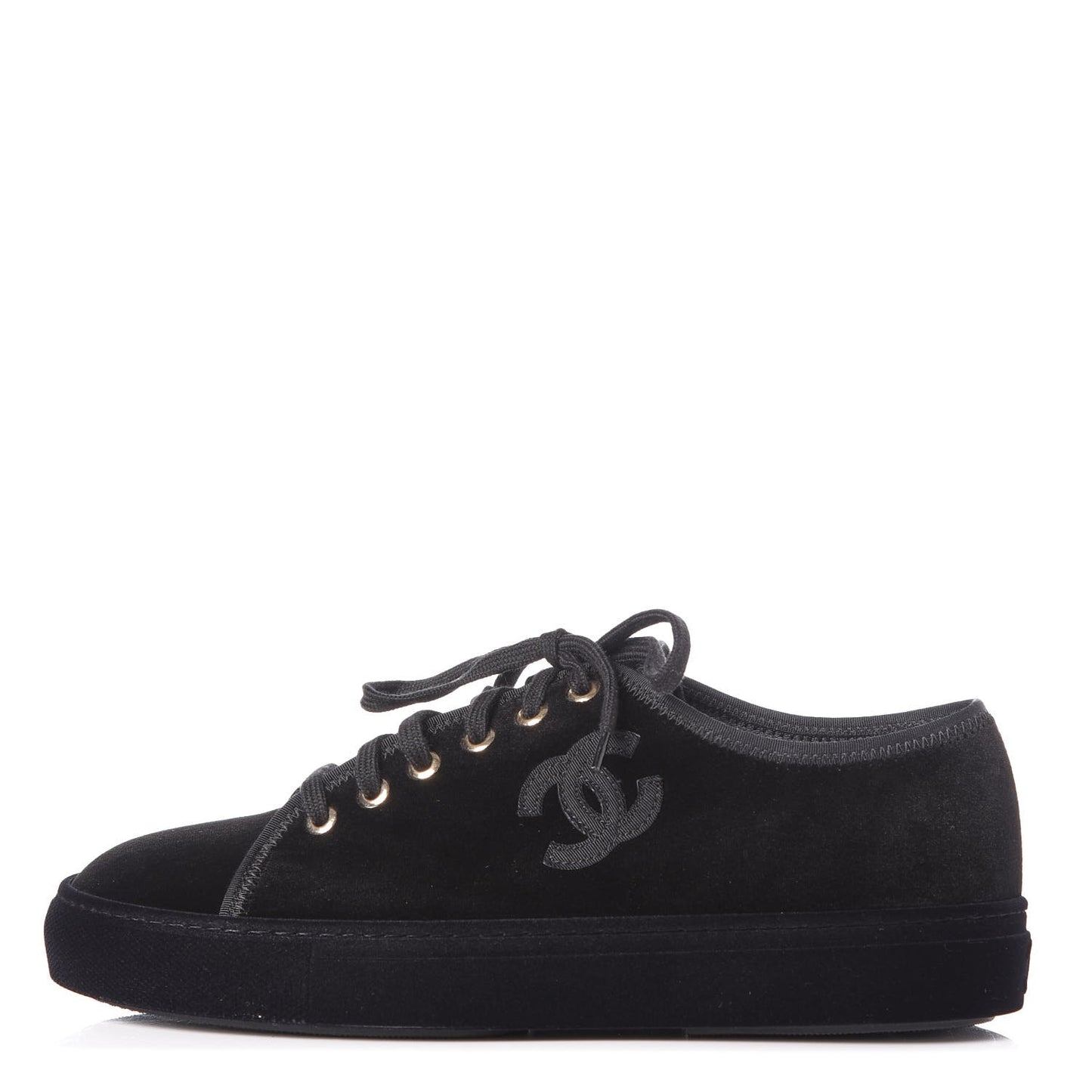 Velvet CC Sneakers 39 Black