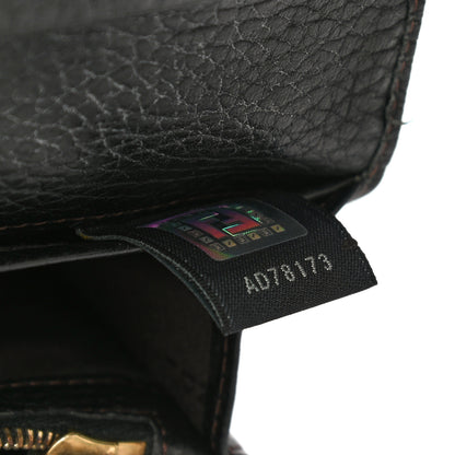 Fendi Zucchino Continental Wallet Black 8 of 12