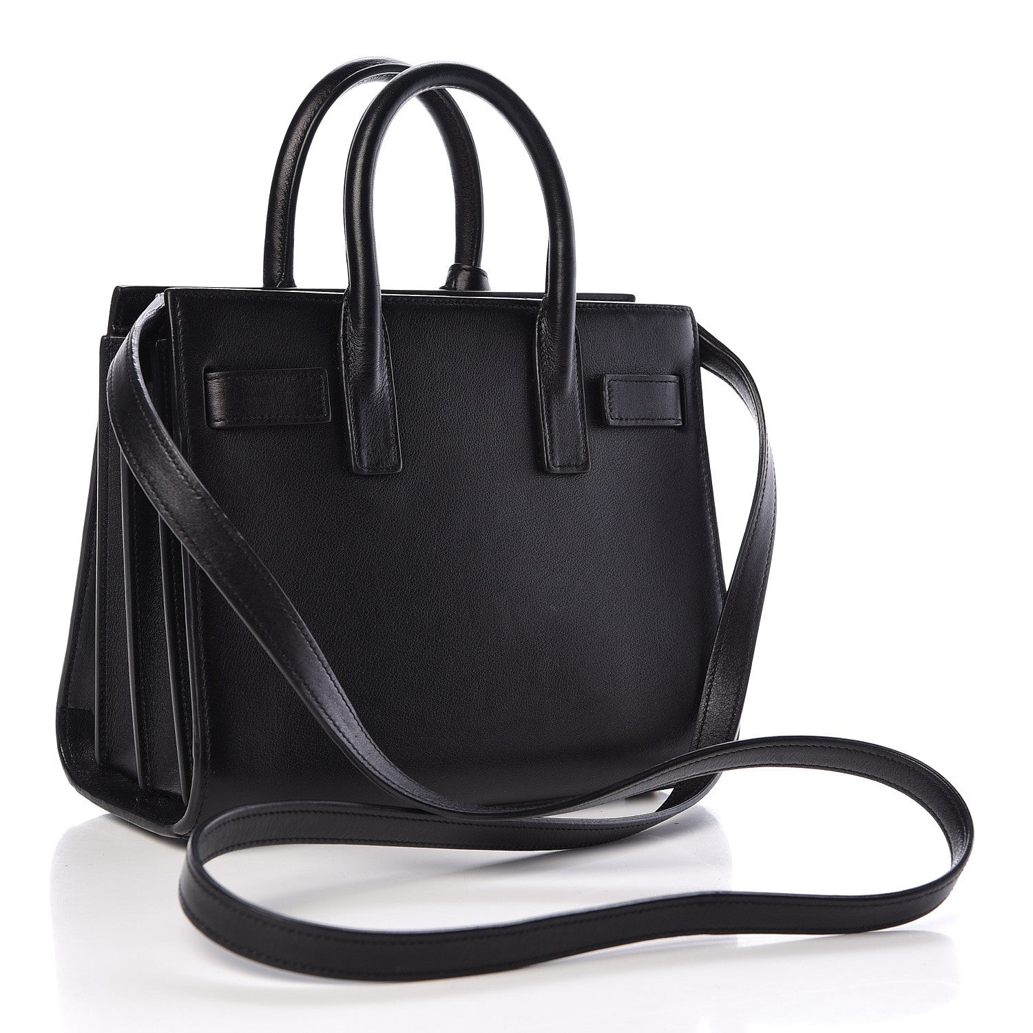 Saint Laurent Calfskin Nano Sac de Jour Black 3 of 17