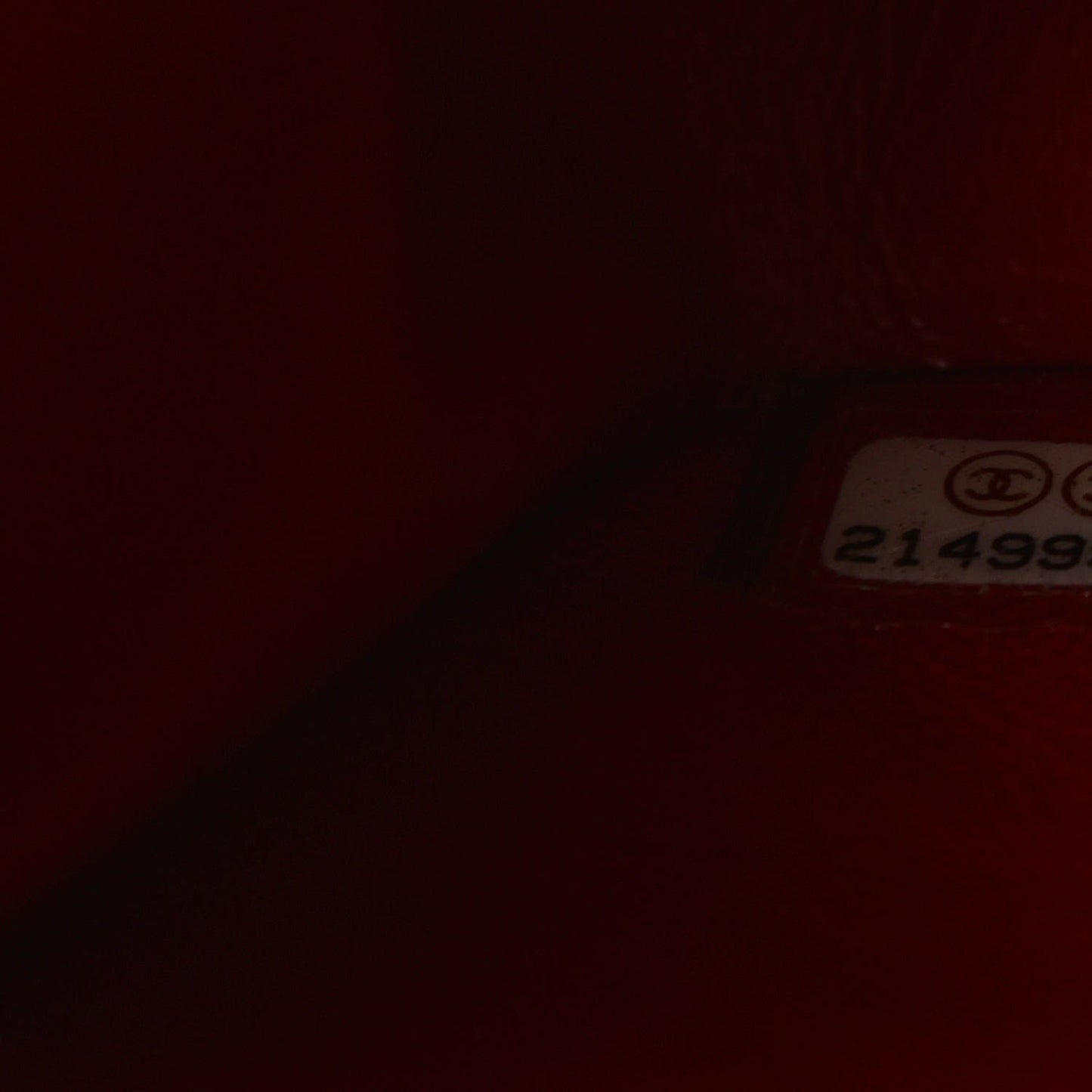 Caviar Quilted Jumbo Double Flap Red