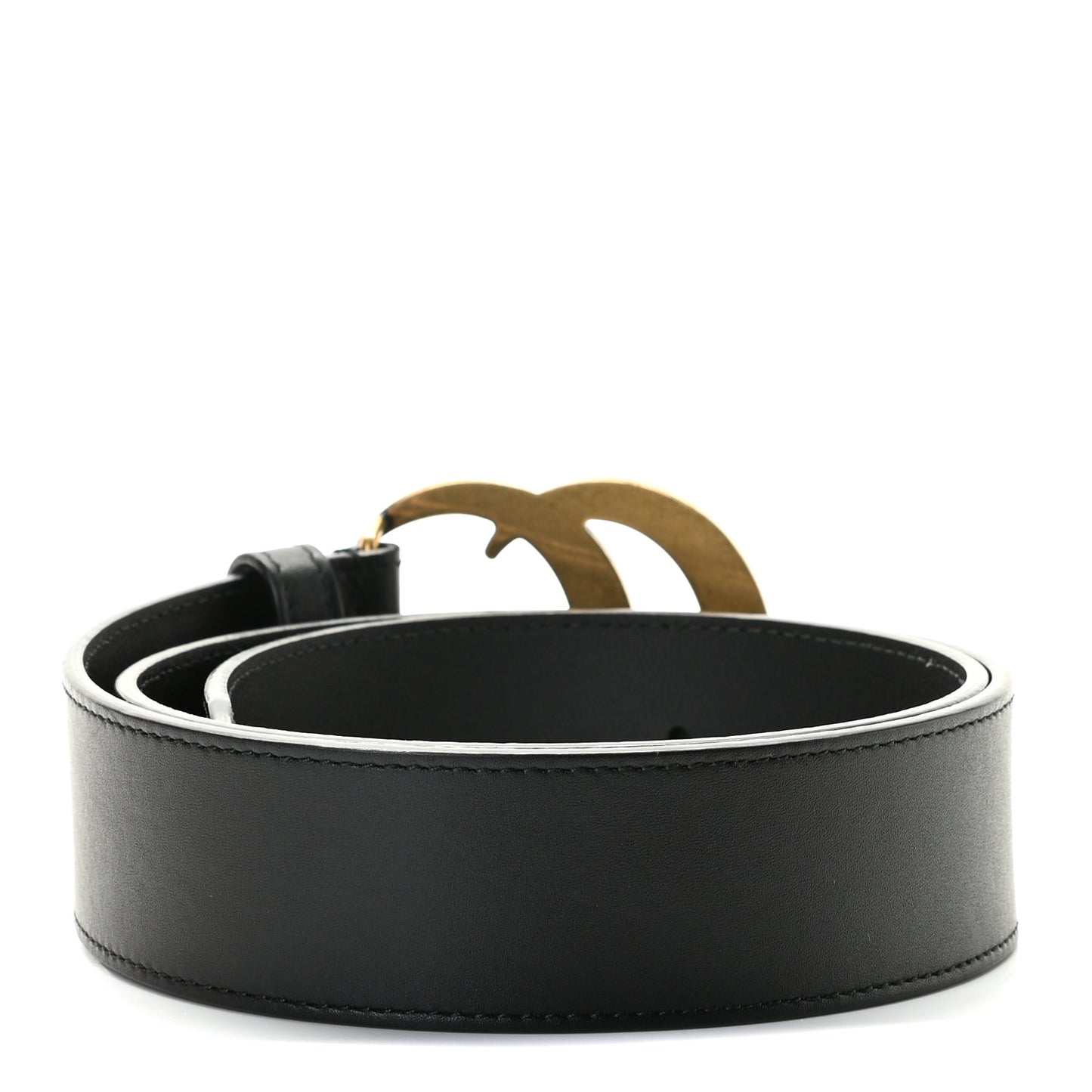 Calfskin Double G 40mm Belt 80 32 Black