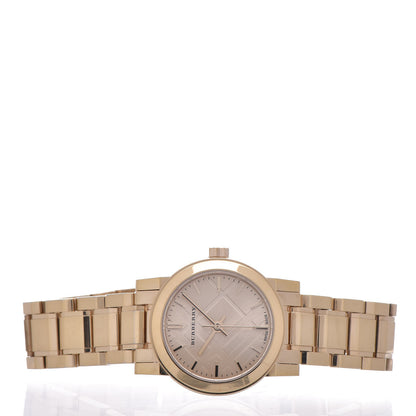 Burberry Stainless Steel 26mm Heritage Quartz Watch Gold BU9227 3 of 7