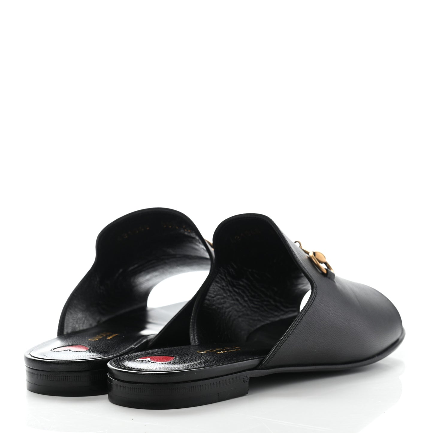 Malaga Kid Horsebit Slide Sandals 36.5 Black