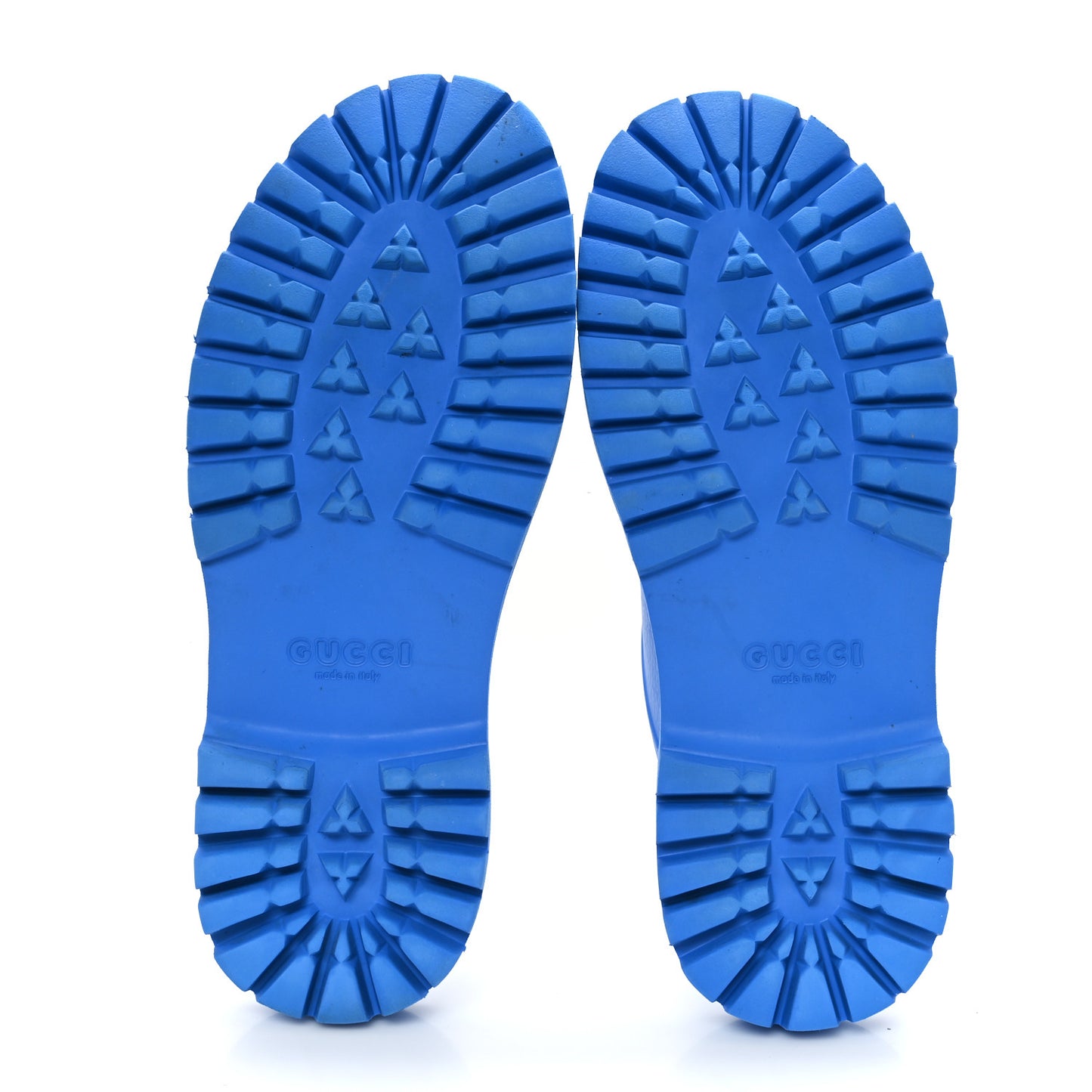 Rubber GG Monogram Mens Sandals 12 Bright Splash