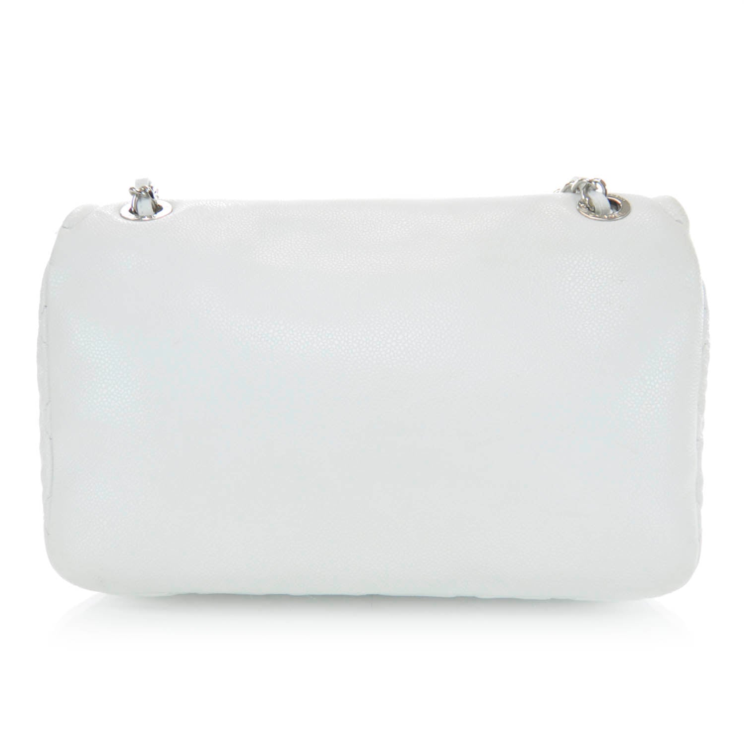 Chanel Caviar Timeless Large Flap White 3 of 9