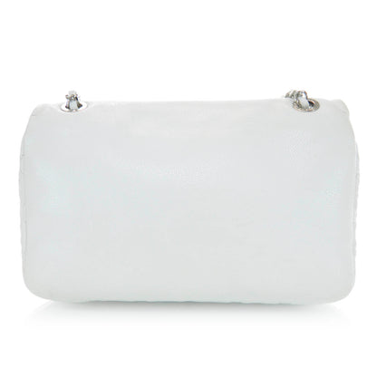 Chanel Caviar Timeless Large Flap White 3 of 9