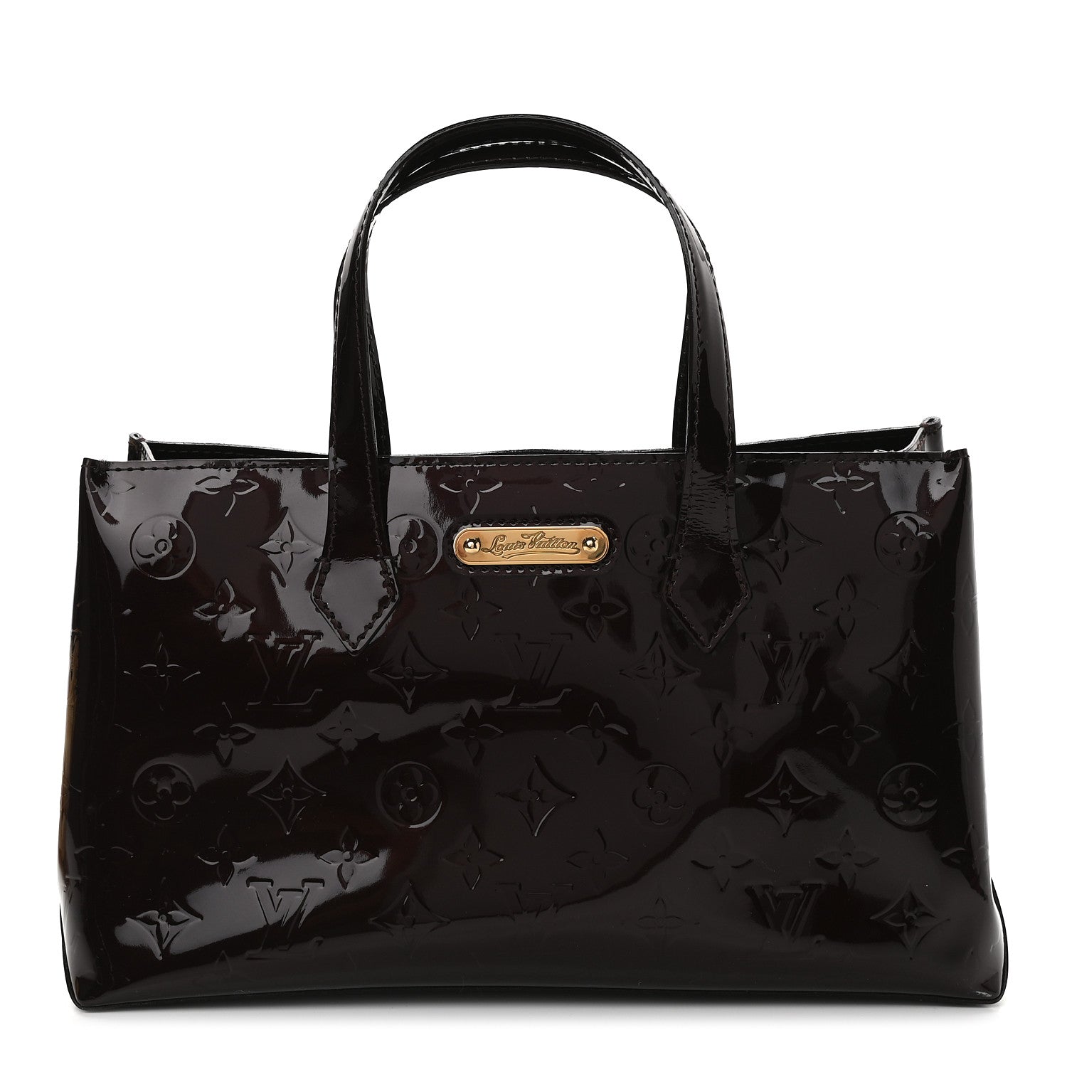 Louis Vuitton Vernis Wilshire PM Amarante 1 of 8