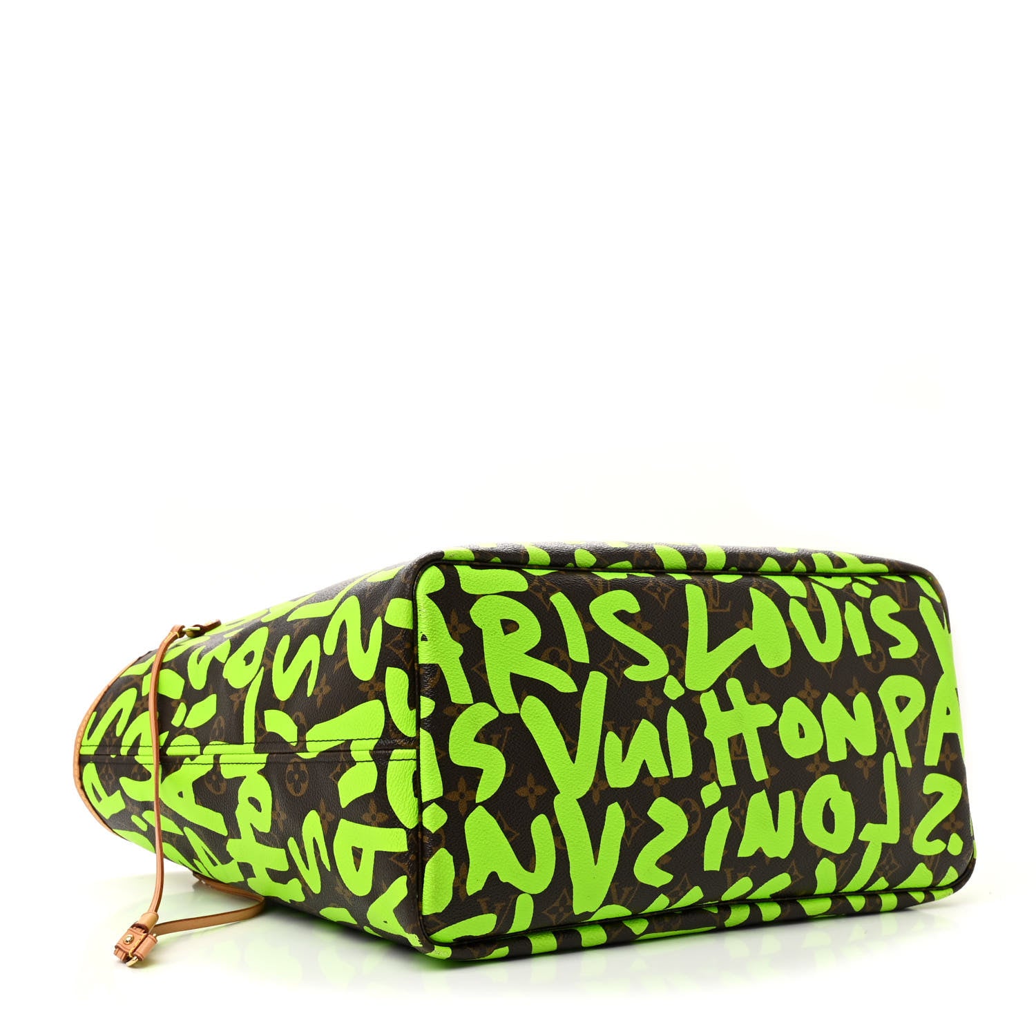 Louis Vuitton Monogram Graffiti Neverfull GM Green 4 of 9