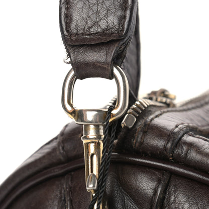 Gucci Calfskin Vintage Web Medium Boston Dark Brown 21 of 21