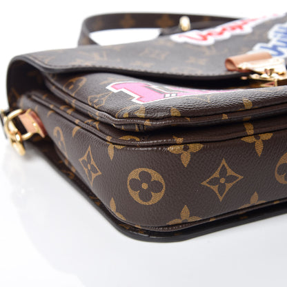 Louis Vuitton Monogram Patches Pochette Metis 5 of 9