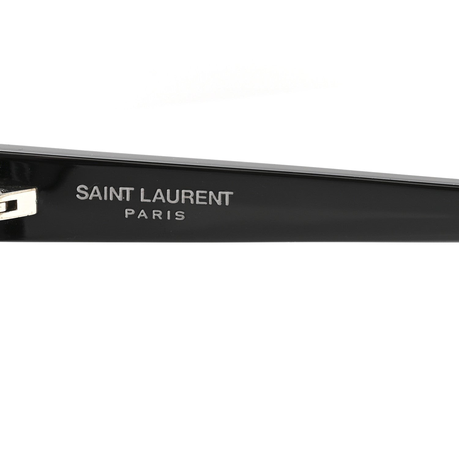 Saint Laurent Acetate Mica Cat Eye Sunglasses SL 276 Black 5 of 8