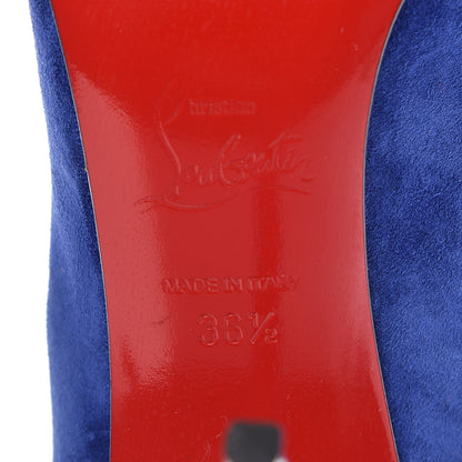 Christian Louboutin Suede So Kate 100 36.5 Blue 8 of 11