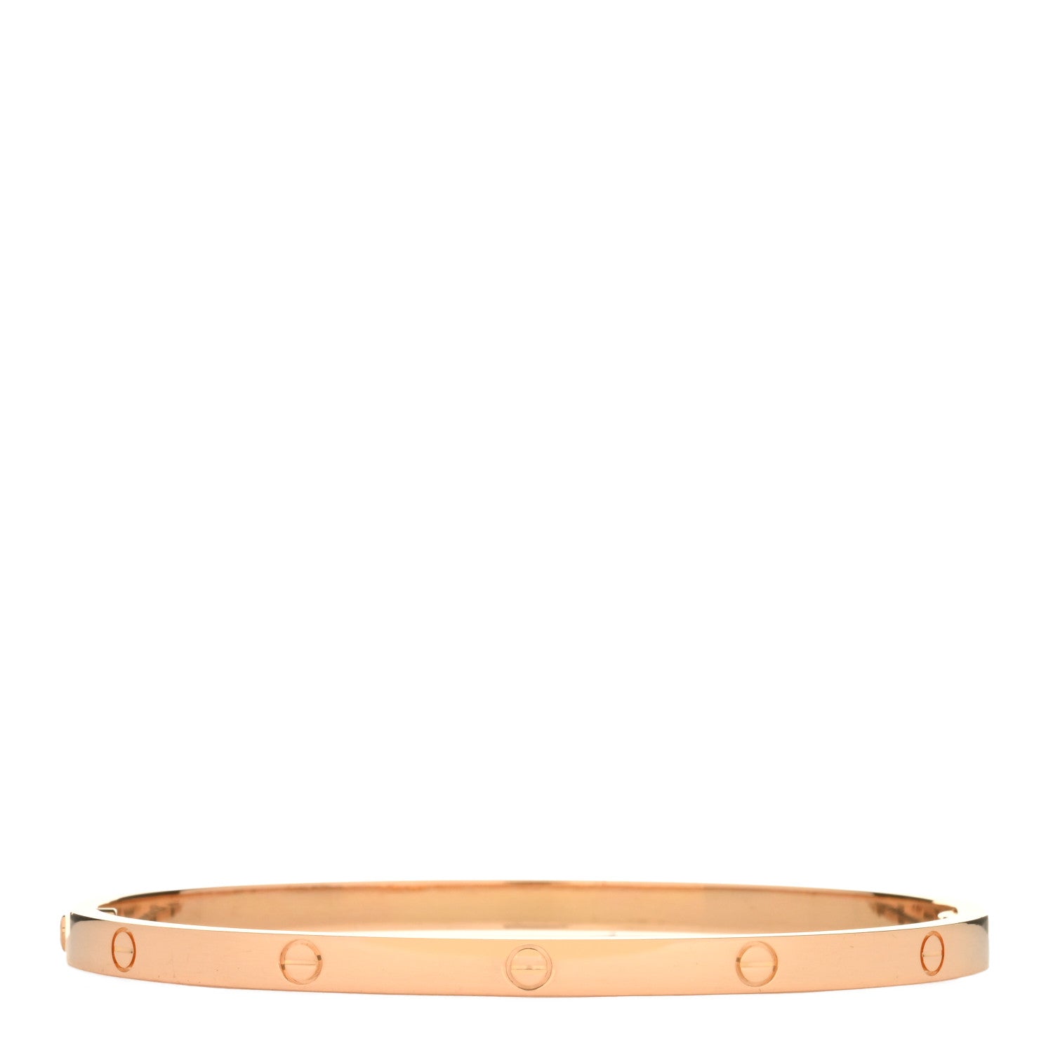 Cartier 18K Pink Gold Small LOVE Bracelet 17 2 of 4