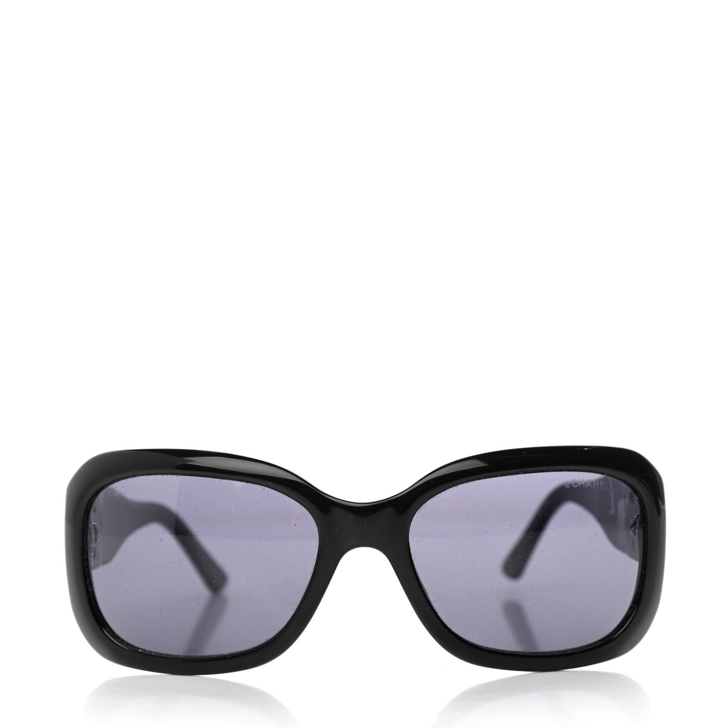 Chanel CC Sunglasses 5102 Black 2 of 8