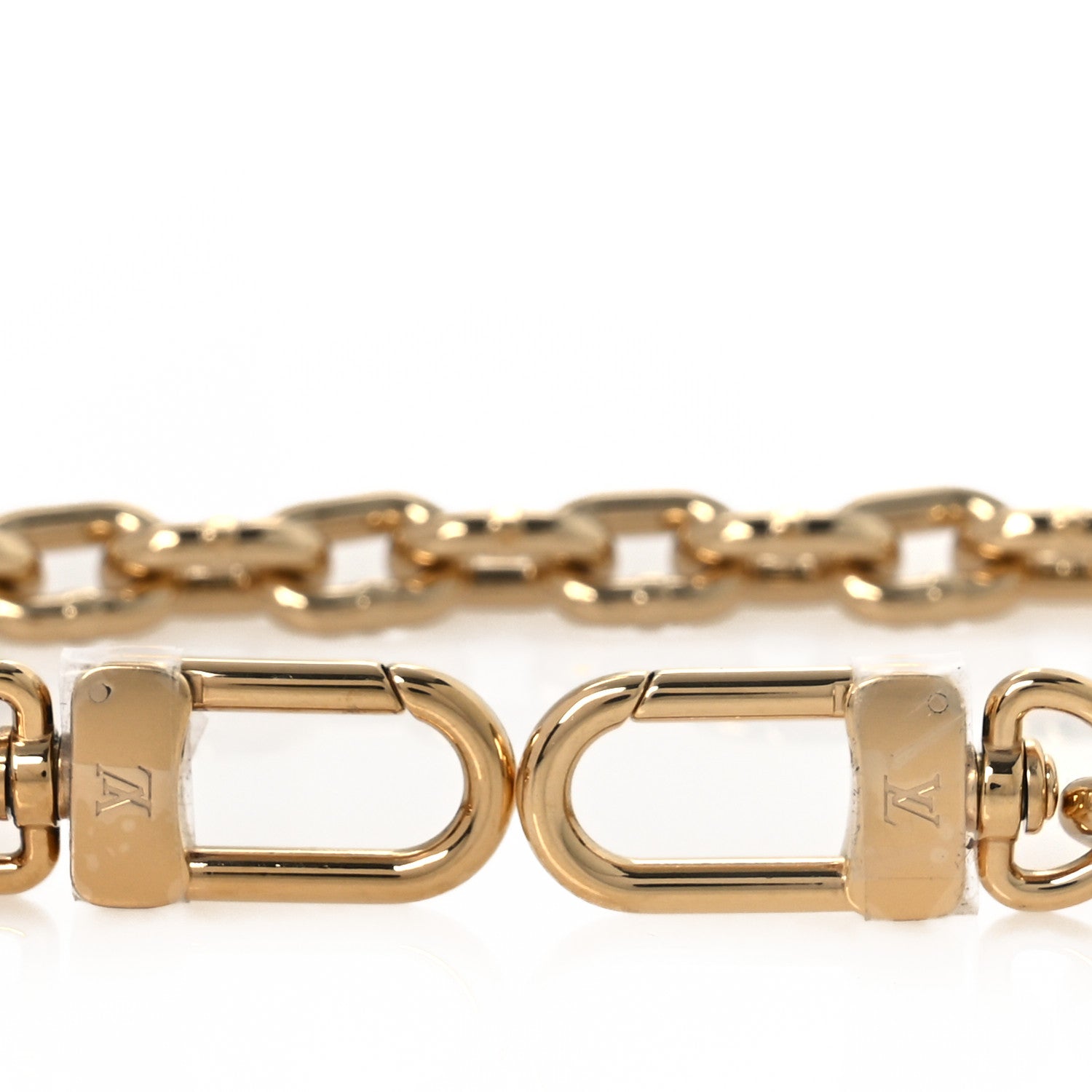 Louis Vuitton Metal Pochette Accessories Chain Strap Gold 3 of 3