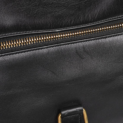 Saint Laurent Calfskin Classic Duffle 6 Black 15 of 36