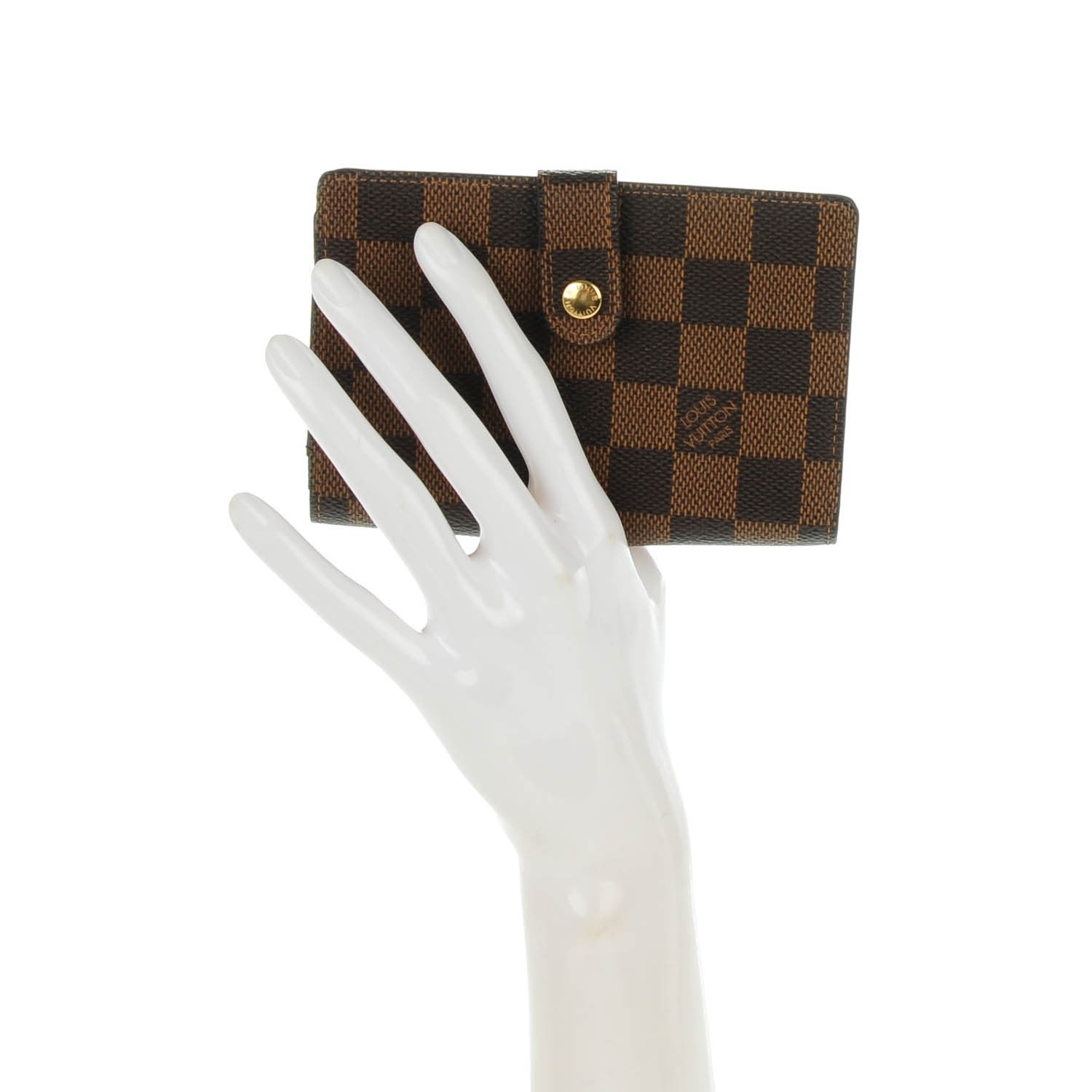 Louis Vuitton Damier Ebene French Purse Wallet 2 of 7