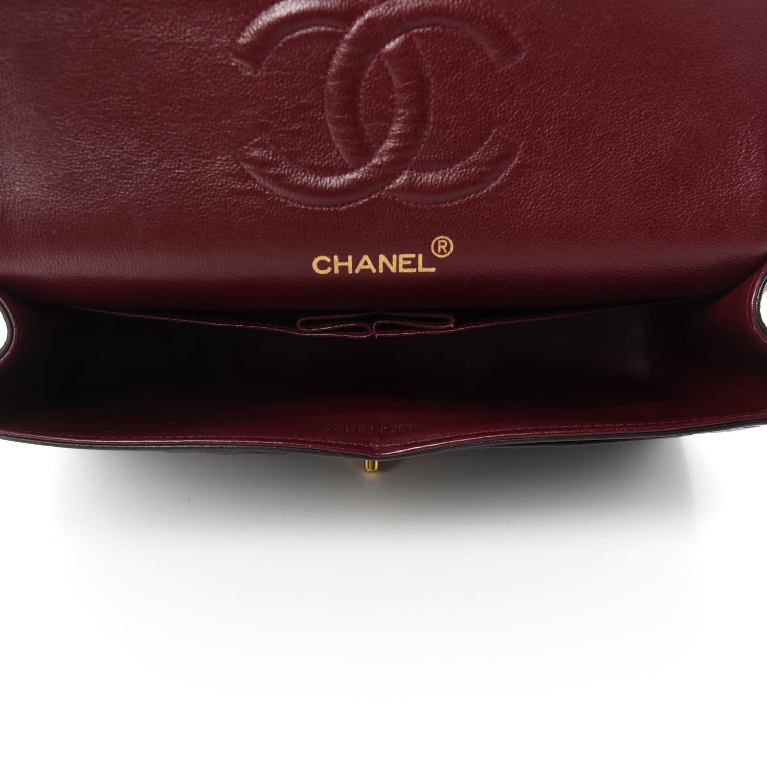Chanel Lambskin Quilted Medium Double Flap Black 5 of 16