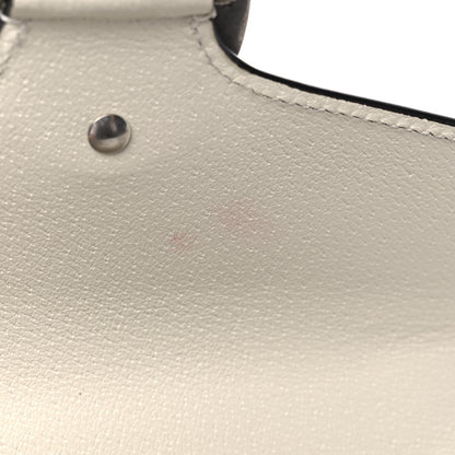 Gucci Textured Calfskin Crystal Mini Dionysus Shoulder Bag Mystic White 11 of 12