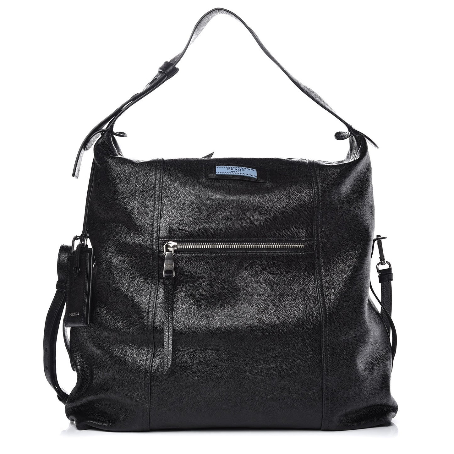 Glace Calf Etiquette Hobo Black