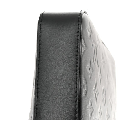 Louis Vuitton Calfskin Monogram Shadow Duo Messenger Black 11 of 11