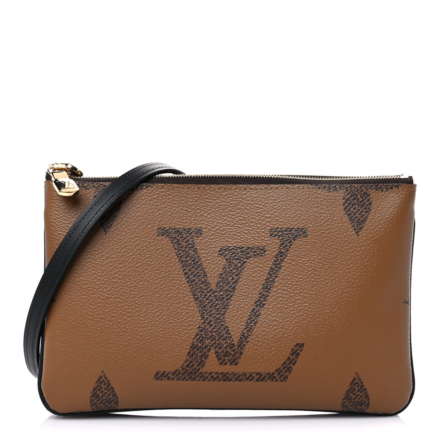 Louis Vuitton Reverse Monogram Giant Double Zip Pochette 1 of 10