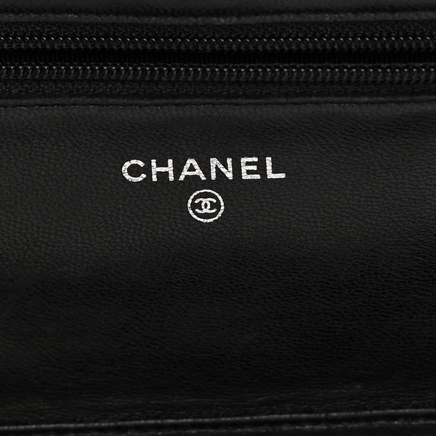 Chanel Patent Quilted Wallet On Chain WOC Black 6 of 16