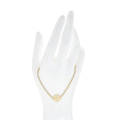 David Yurman 18K Yellow Gold Diamond Cable Collectibles Cross Bracelet 2 of 4