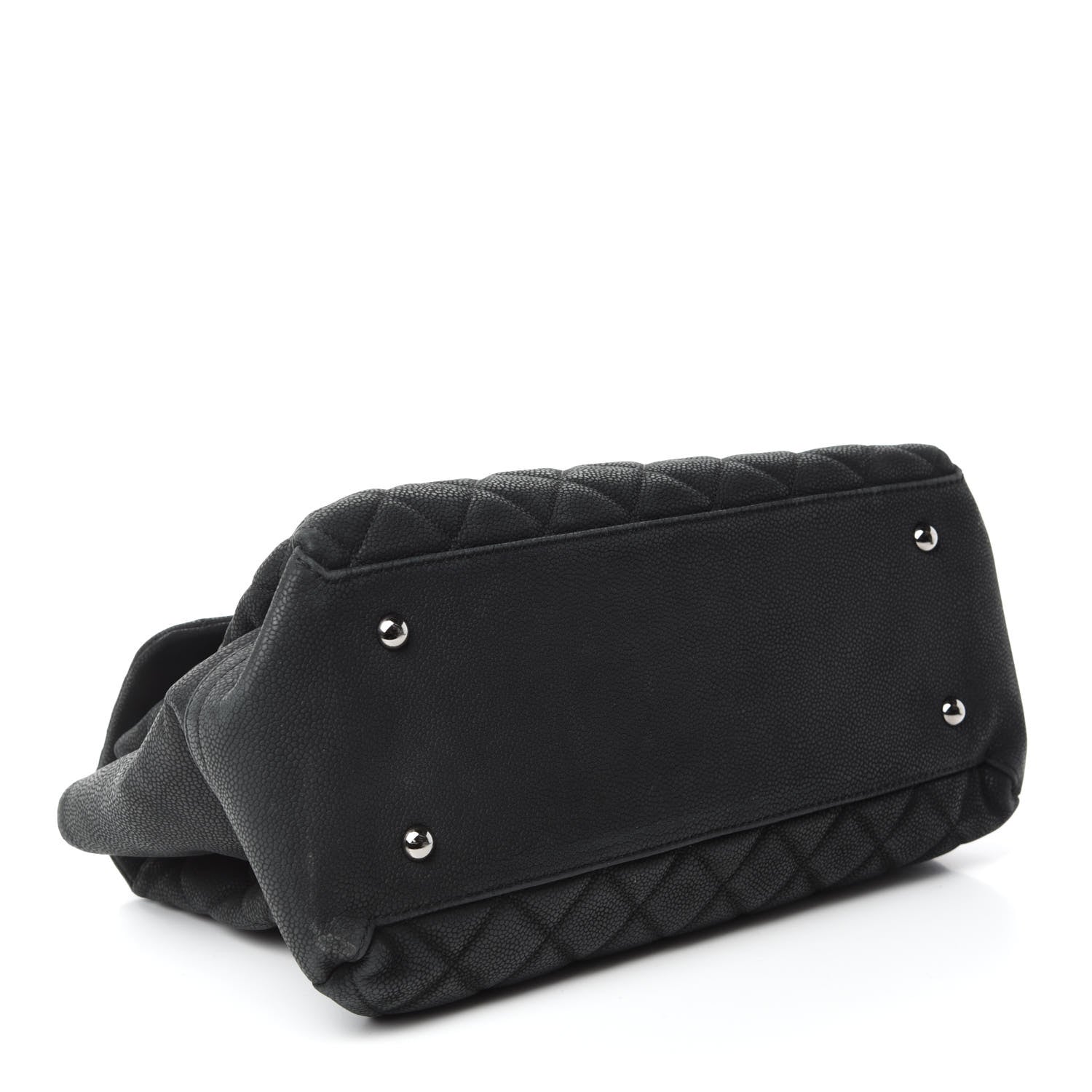 Chanel Iridescent Caviar Medium Lady Pearly Flap Black 4 of 10