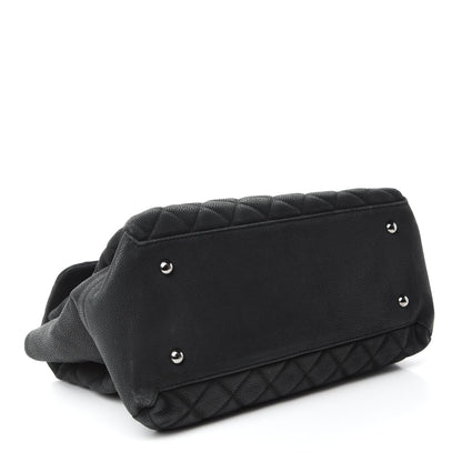Chanel Iridescent Caviar Medium Lady Pearly Flap Black 4 of 10