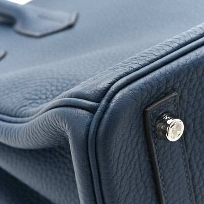 Hermes Togo Verso Birkin 30 Deep Bleu Bleu Zanzibar 10 of 12
