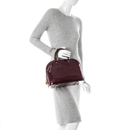 Louis Vuitton Vernis Alma PM Rouge Fauviste 2 of 6