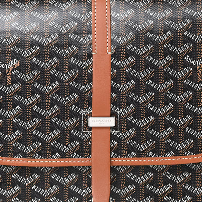 Goyard Goyardine Belvedere II MM Messenger Bag Black Gold 7 of 10