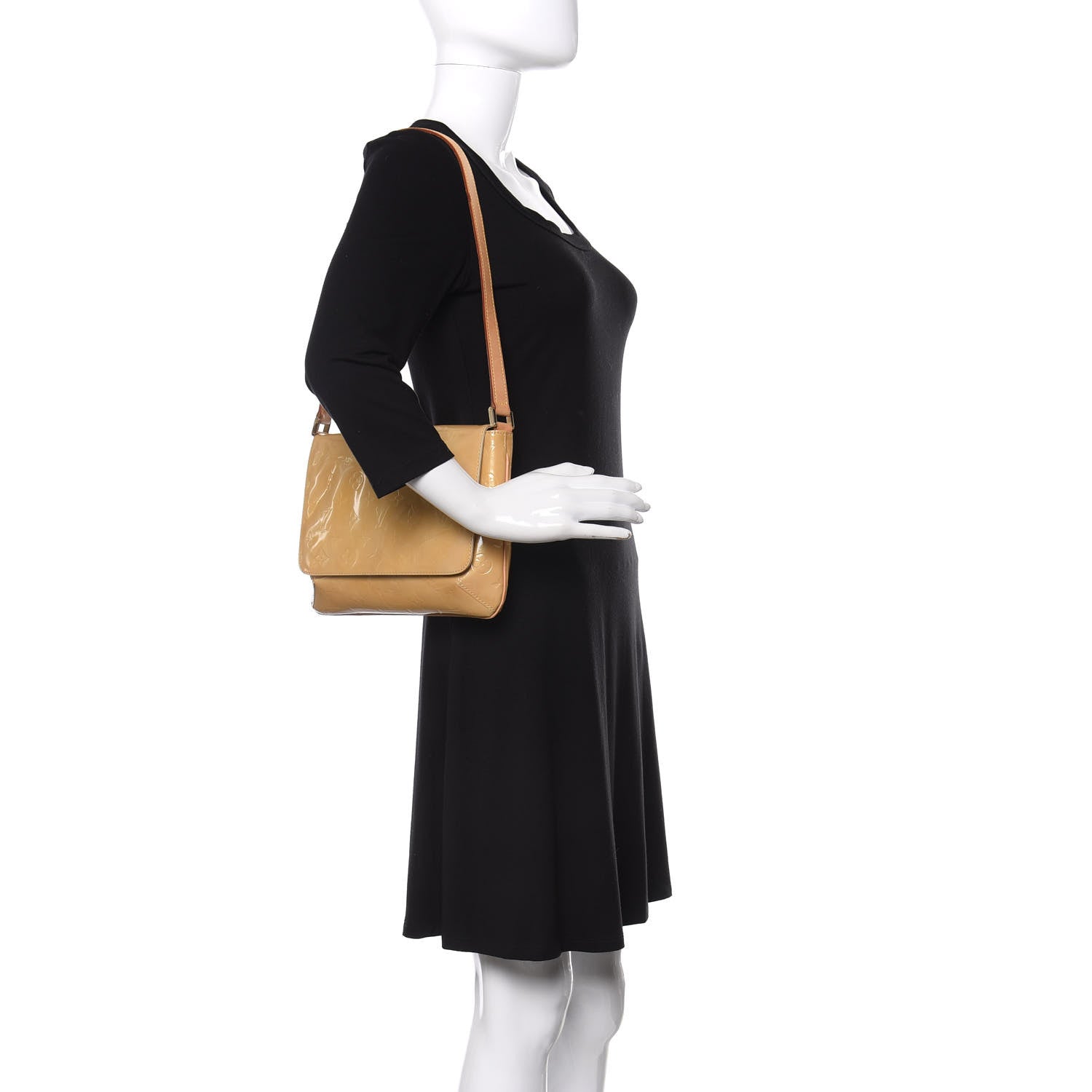 Louis Vuitton Vernis Thompson Street Beige 2 of 11