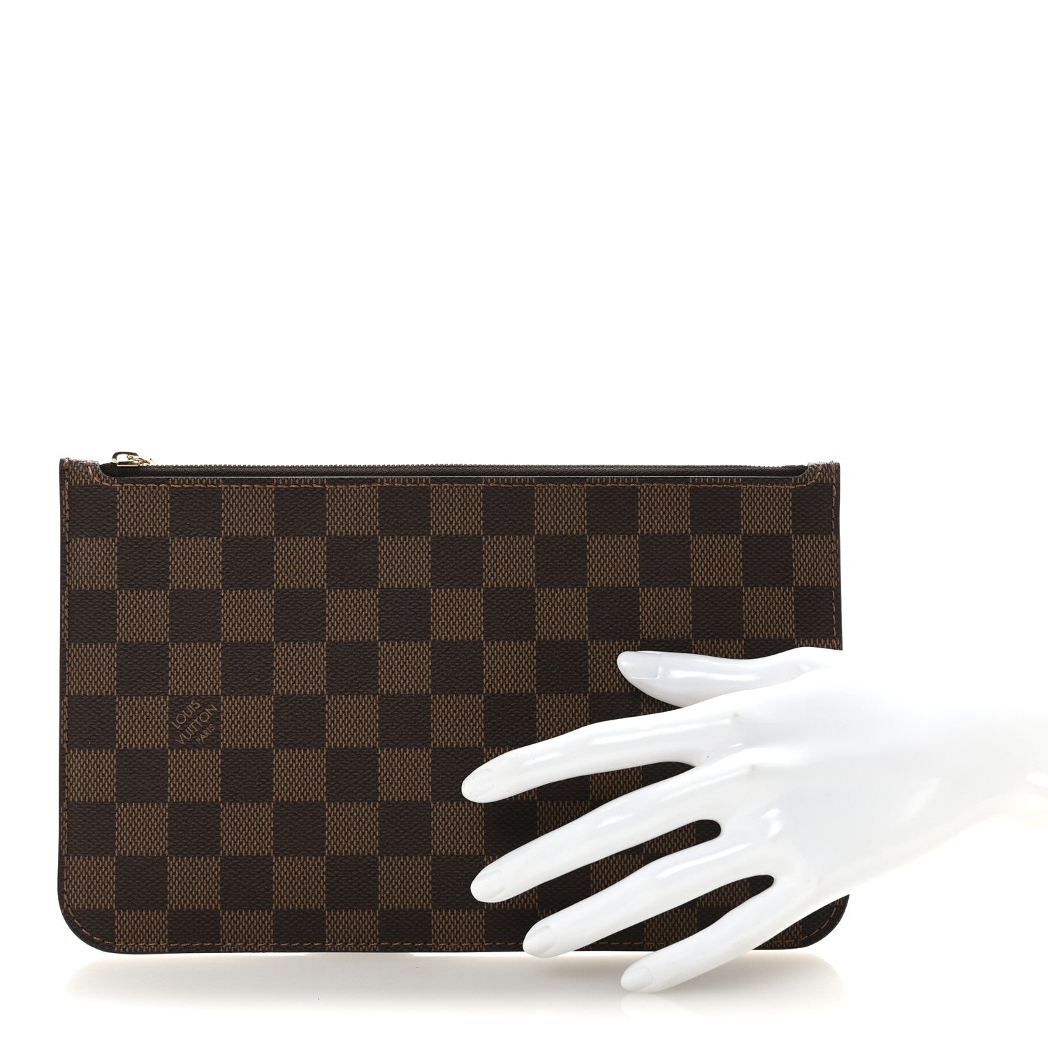 Louis Vuitton Damier Ebene Neverfull MM GM Pochette 2 of 6