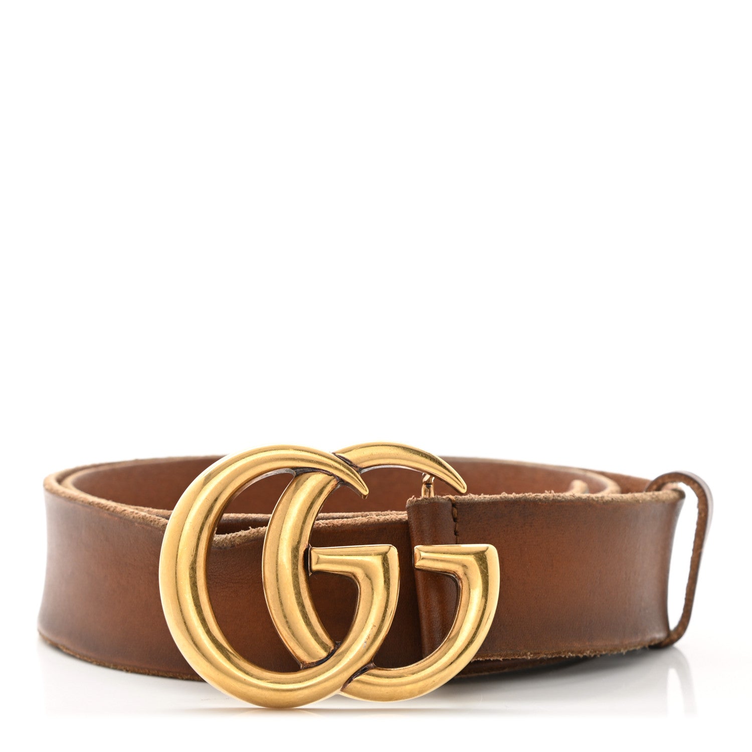 Gucci Faded Calfskin Double G 40mm Belt 85 34 Cuir 1 of 5