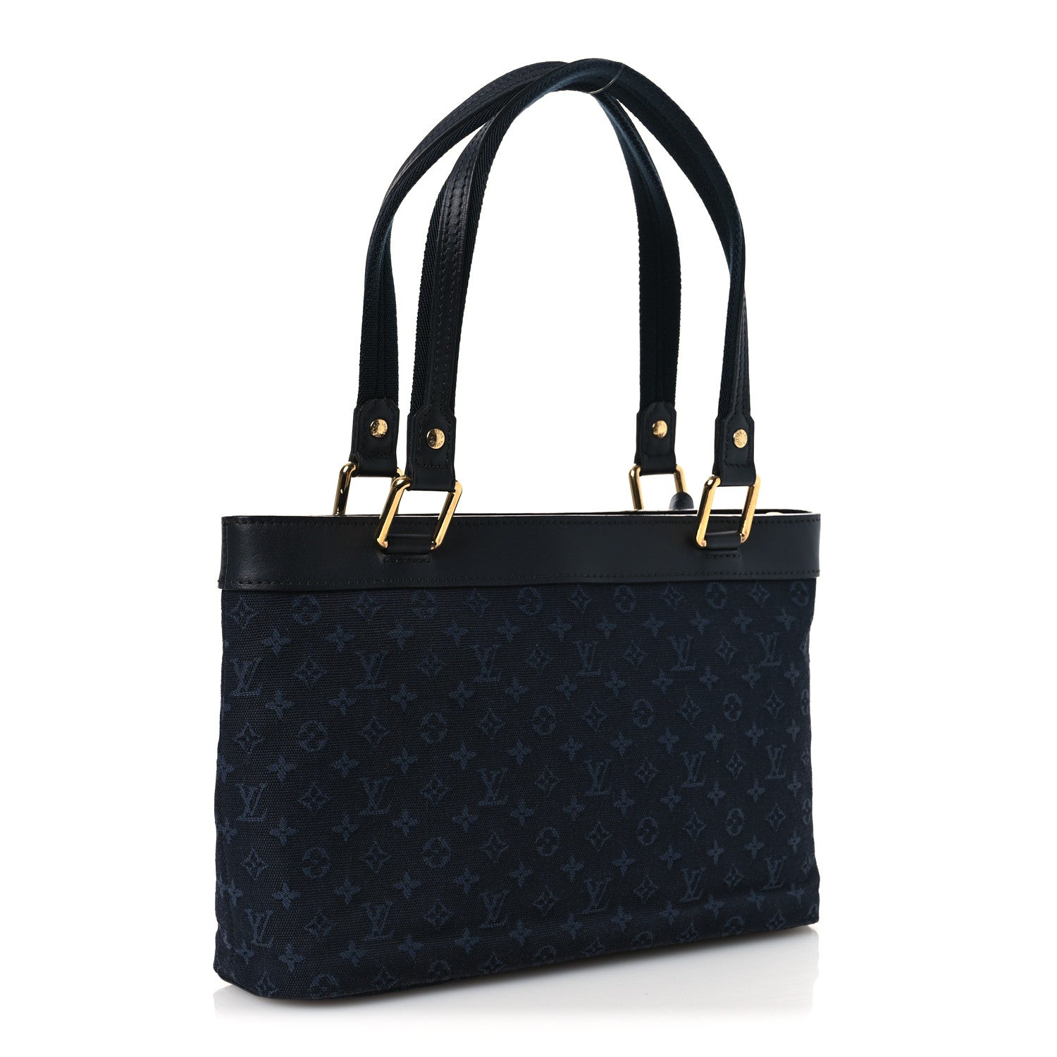 Louis Vuitton Mini Monogram Lucille PM Blue 2 of 10