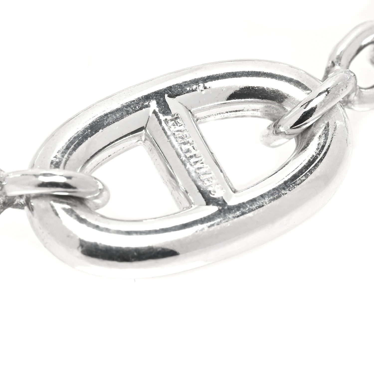 Hermes Sterling Silver Farandole Bracelet LG 4 of 5