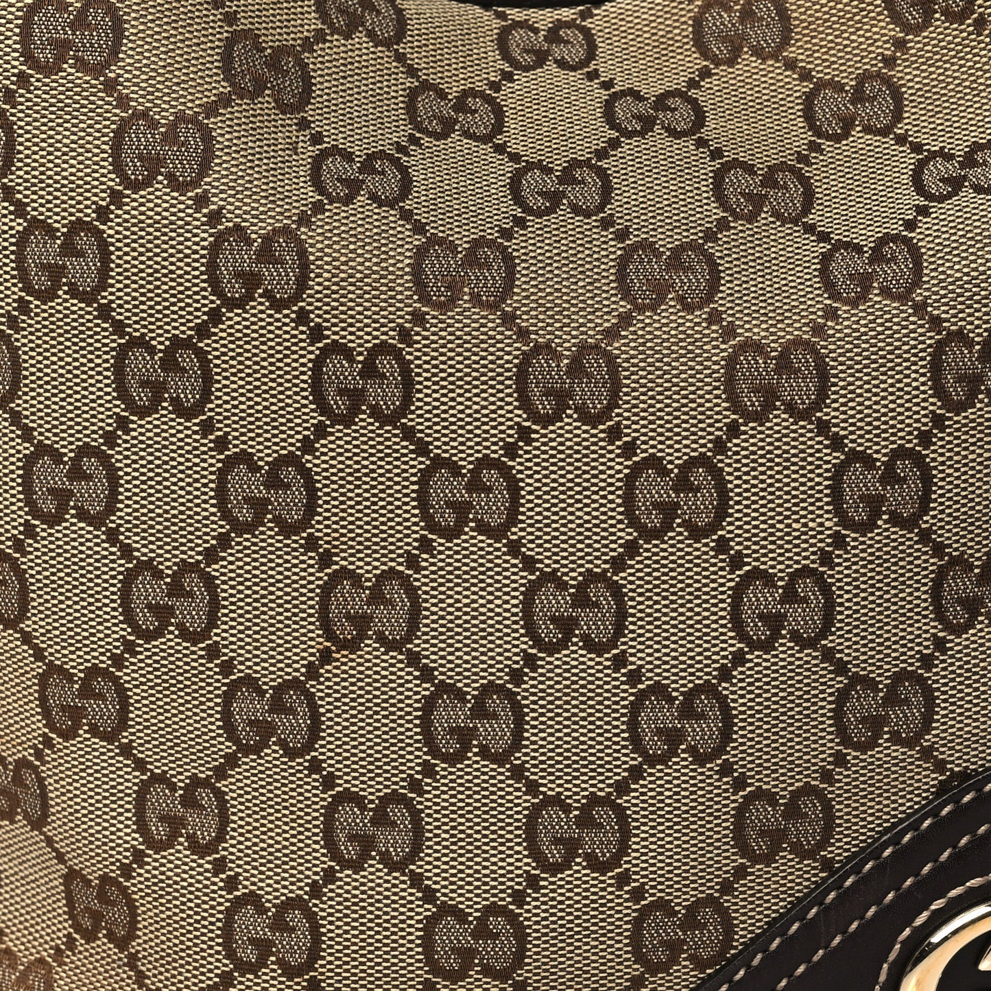 Monogram Medium New Britt Hobo Dark Brown