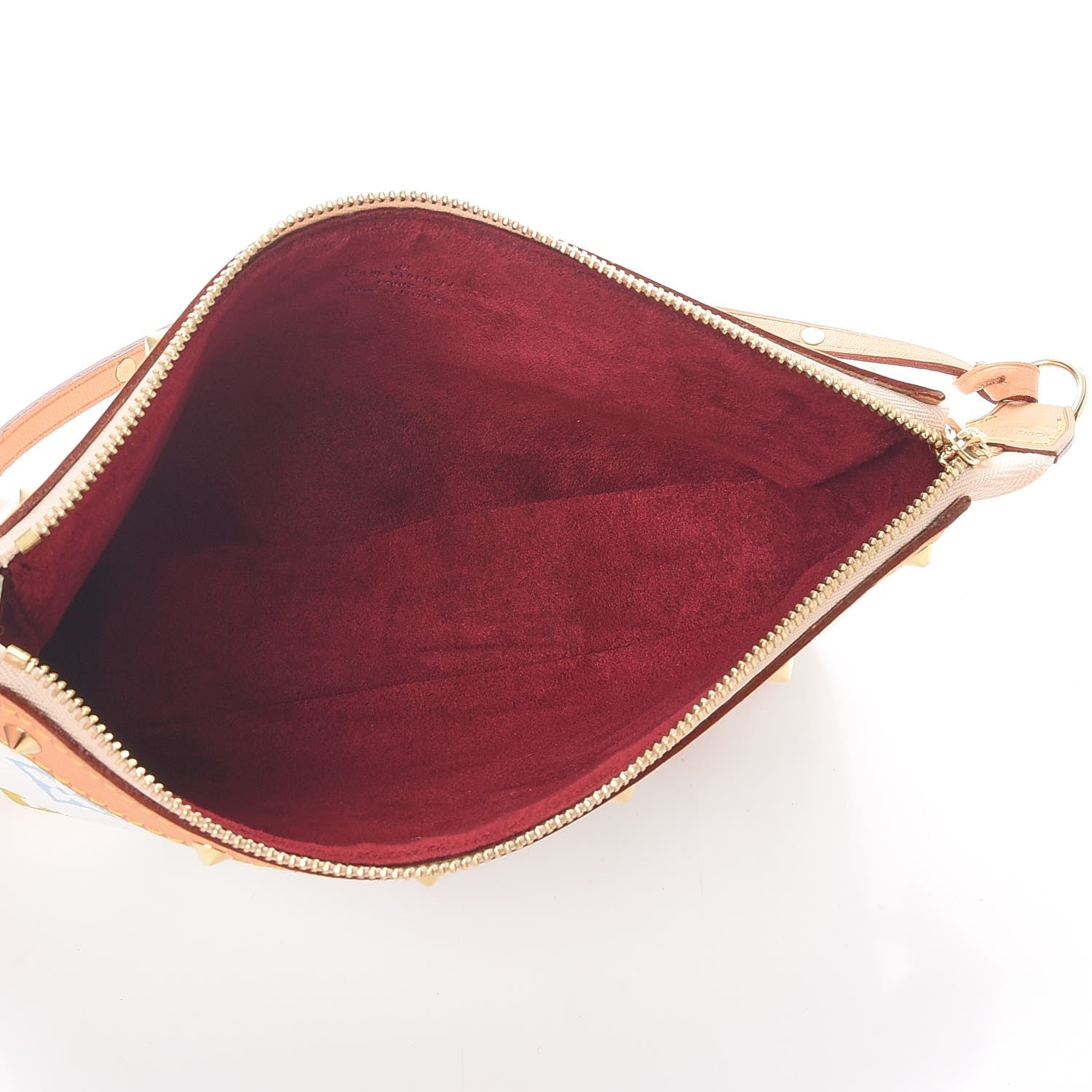 Louis Vuitton Monogram Multicolor Pochette Accessories White 5 of 10