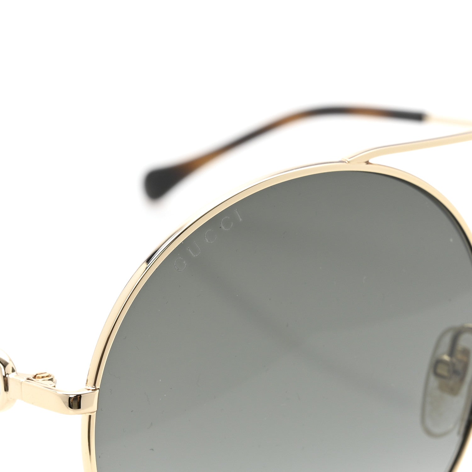 小物 GUCCI Horsebit Gold Archive Sunglasses GUCCI Horsebit Gold Archive Sunglasses Oval frame sunglasses in