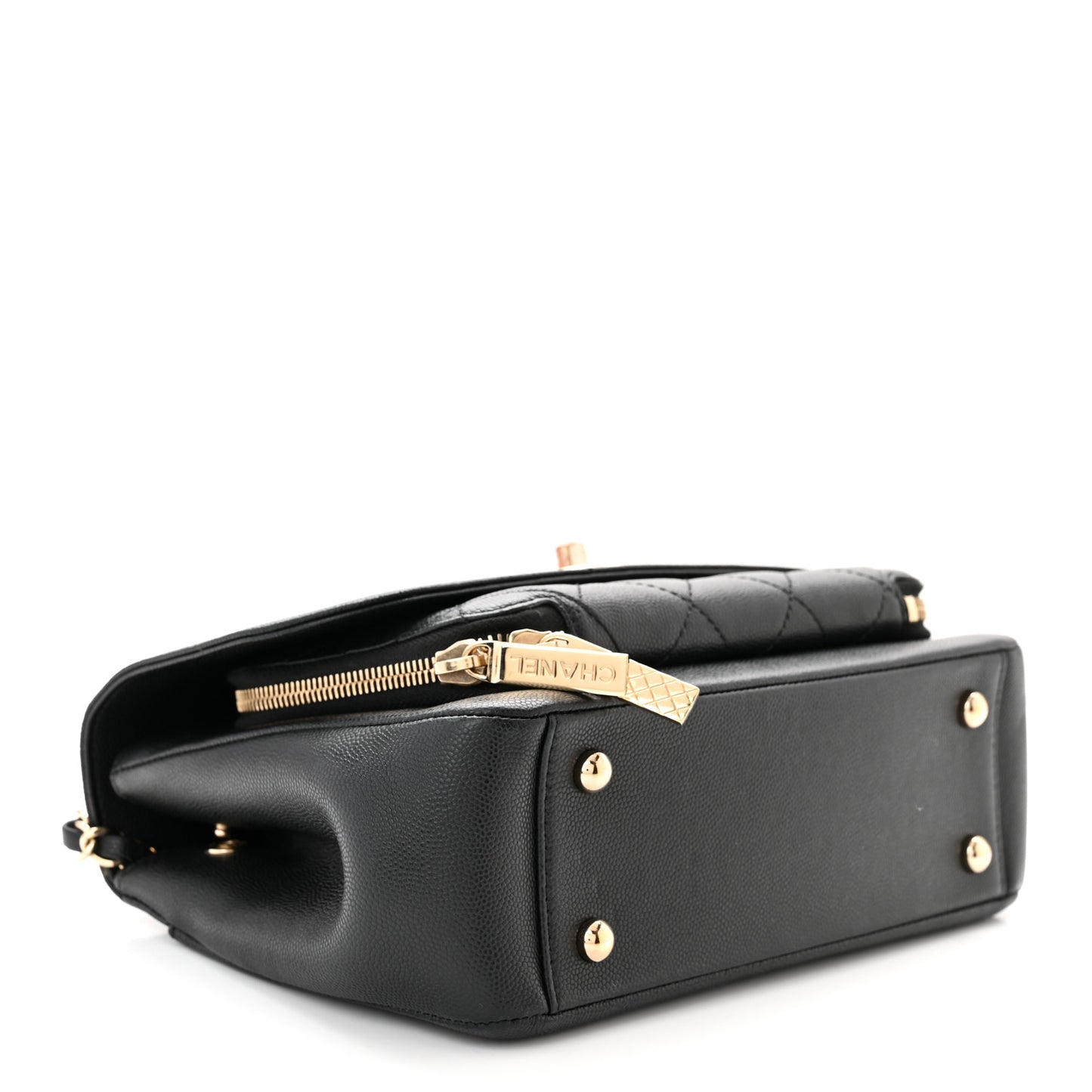 Caviar Quilted Medium Business Affinity Flap Black