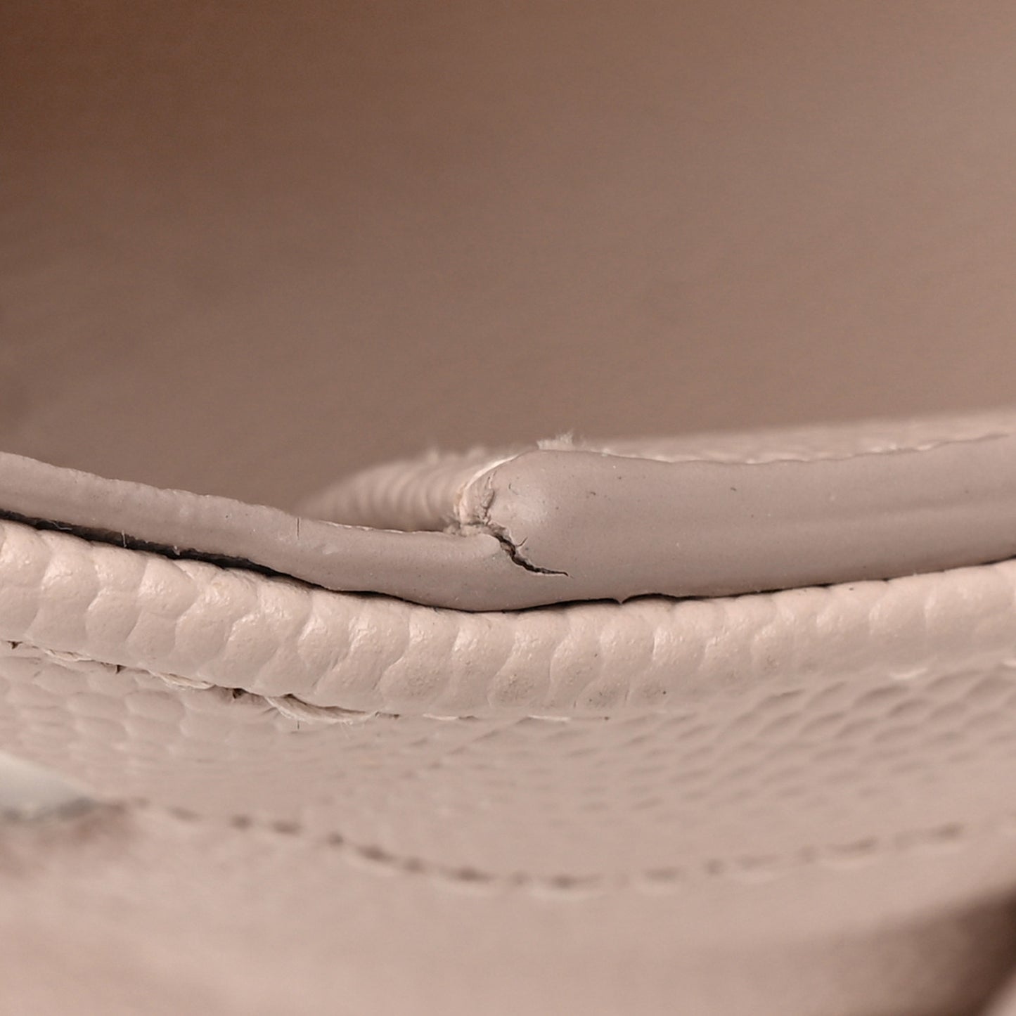 Grain De Poudre Textured Mixed Matelasse Large Triquilt Monogram Satchel Rose